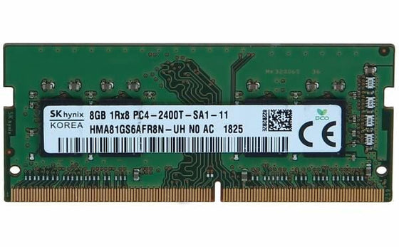 HYNIX HMA81GS6AFR8N-UH - 8GB (1*8GB) 1RX8 PC4-19200T-S DDR4-2400MHZ SODIMM - New