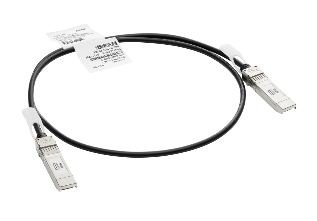 HP J9281D - Aruba 10G SFP+ to SFP+ 1M Direct Attach Copper Cable - New