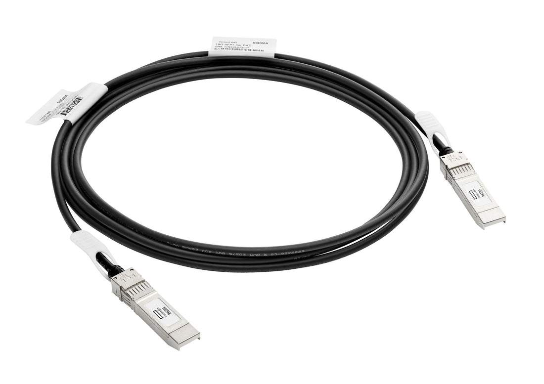 HP J9283D - ARUBA 10G SFP+ TO SFP + DAC 3M CABLE - Factory sealed