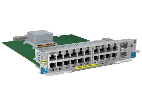 HP J9536A - 20P GT POE+ / 2P SFP+ V2 ZL MODULE - Refurbished