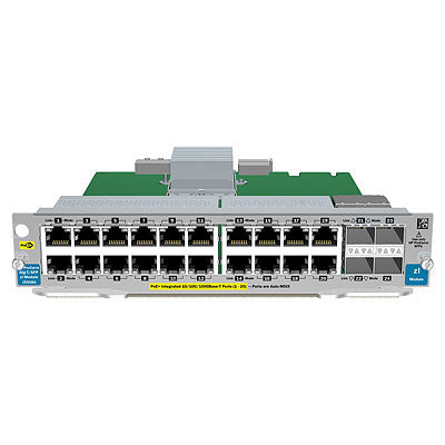 HP J9548A - 20-PORT GIG-T / 2-PORT SFP+ V2 ZL MODULE - Refurbished
