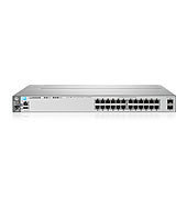 HP J9575A - ARUBA 3800 24*1G RJ-45 2-SFP+ L3 SWITCH - Refurbished
