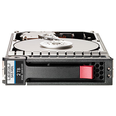 HP J9F36A - MSA 6TB 7.2K 6G 3.5INCH MDL SAS HDD - Refurbished