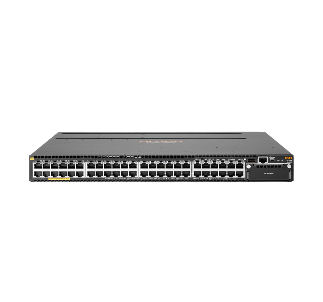HP JL074A - ARUBA 3810M 48*1G RJ-45 1-SLOT POE+ L3 SWITCH - Refurbished