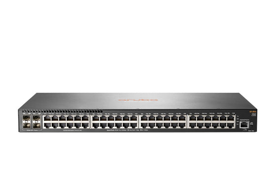 HP JL355A - ARUBA 2450 48*1G RJ-45 4-SFP+ L2 SWITCH - Refurbished