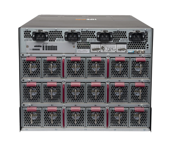 HP JL375A - ARUBA 8400 8-SLOT CHASSIS 3*FAN TRAYS 18*FANS CMA X462 BUNDLE - Refurbished