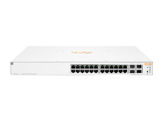 HP JL683A - ARUBA INSTANT ON 1930 24*1G RJ-45 4-SFP+ POE++ 195W L2 SWITCH - Refurbished