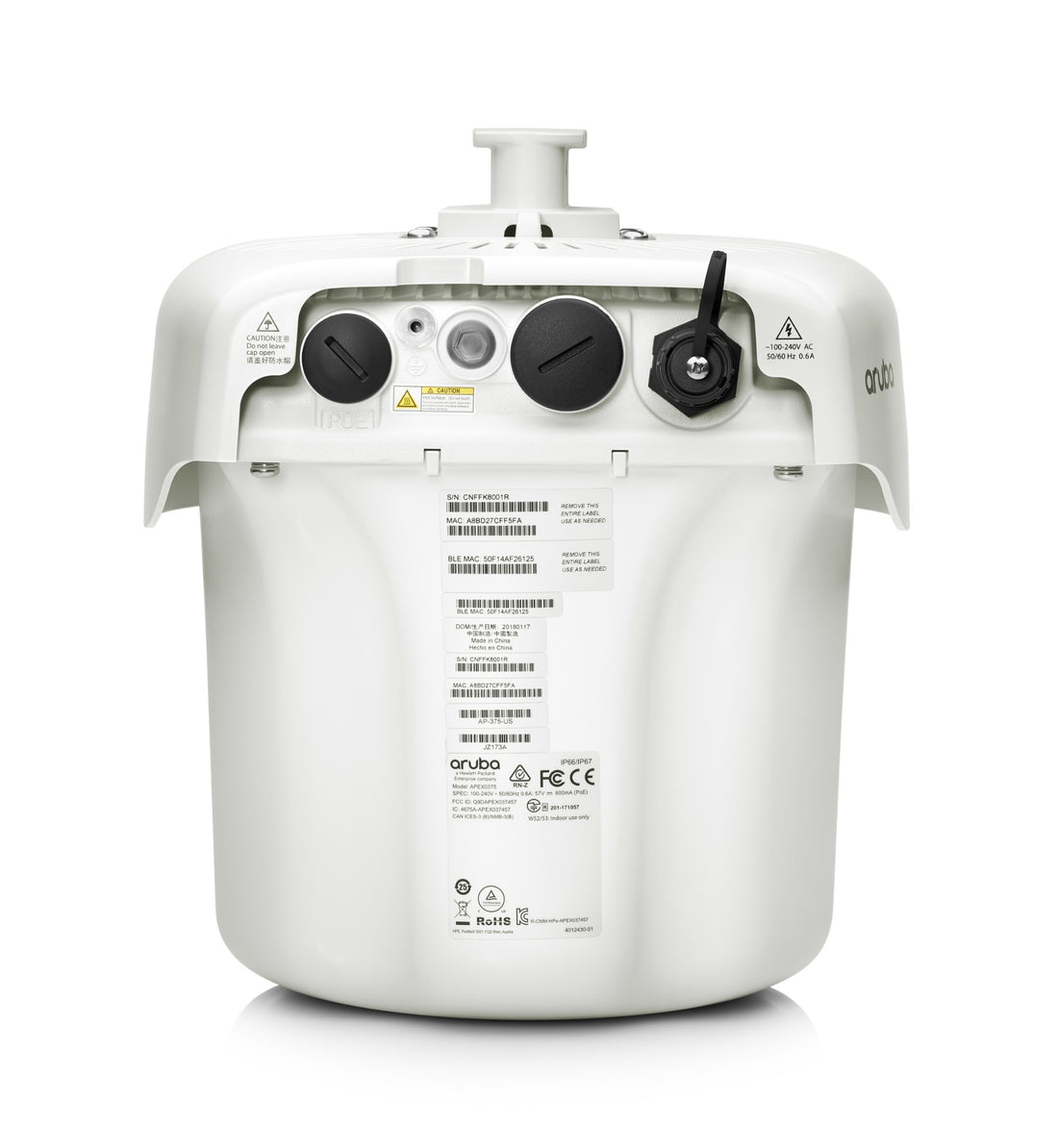 HP JZ183A - Aruba Ap-377 Outdoor Access Point - Refurbished