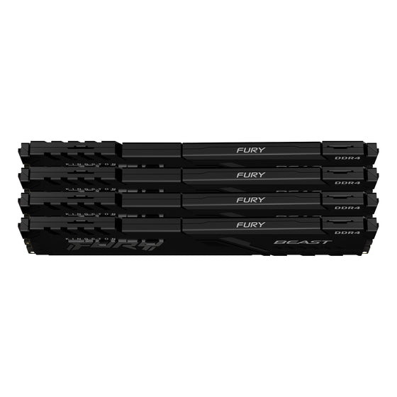 KINGSTON KF432C16BBK4/64 - FURY 64GB (4*16GB) 1RX8 PC4-25600U DDR4-3200MHZ MEM KIT - New