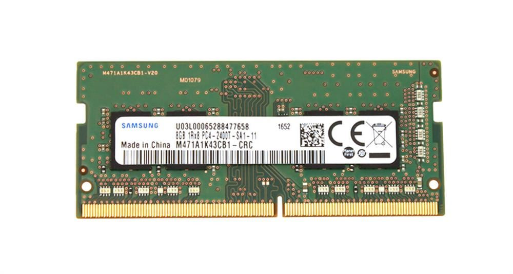 SAMSUNG M471A1K43CB1-CRC - 8GB (1*8GB) 1RX8 PC4-19200T-S DDR4-2400MHZ SODIMM - New