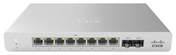 CISCO MS120-8FP-HW - MERAKI MANAGED L2 GIGABIT ETHERNET POE SWITCH - Used