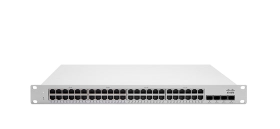 CISCO MS225-48LP-HW - MERAKI 48 PORT 48X GIGE 370W POE SWITCH - Refurbished