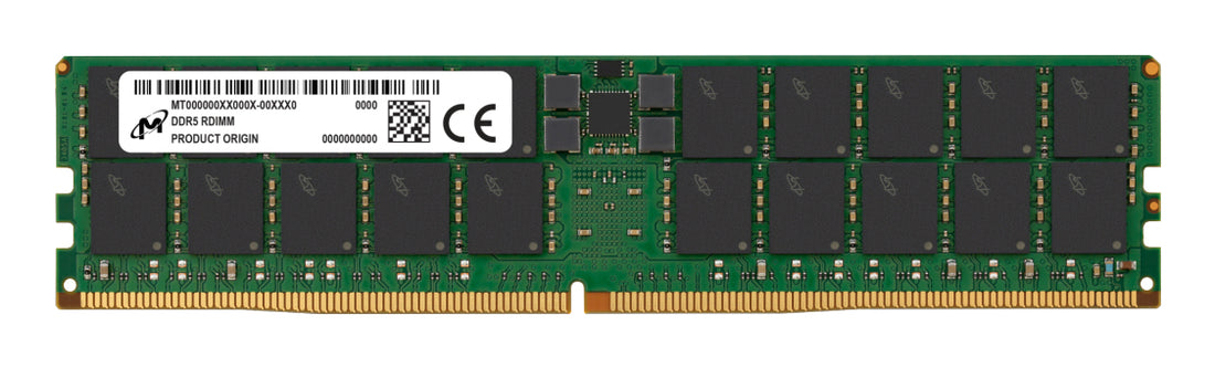 MICRON MTC40F2046S1RC56BR - 64GB (1*64GB) 2RX4 PC5-44800B-R DDR5-5600MHZ RDIMM - New