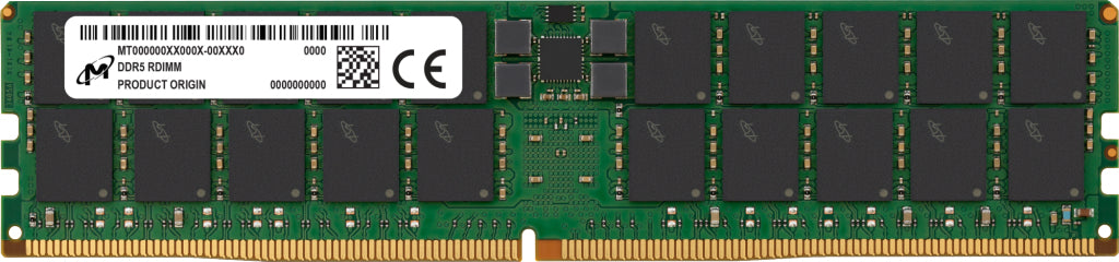 MICRON MTC40F2046S1RC64BD2 - 64GB (1*64GB) 2RX4 PC5-51200B-R DDR5-6400MHZ RDIMM - New