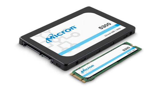 MICRON MTFDDAK3T8TDS-1AW1ZABYY - 5300 PRO 3.84TB 6G 2.5INCH MU SATA SSD - Refurbished