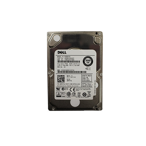 DELL MTV7G - DNP-S DELL 300GB 10K 6G 2.5INCH SAS HDD - Refurbished
