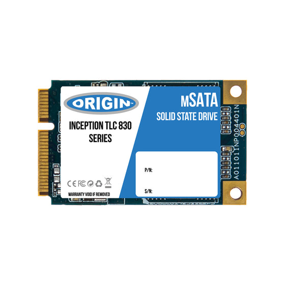 ORIGIN OTLC2563DMSATA - INCEPTION TLC830 PRO 256GB 6G 3D TLC MSATA SSD - Refurbished