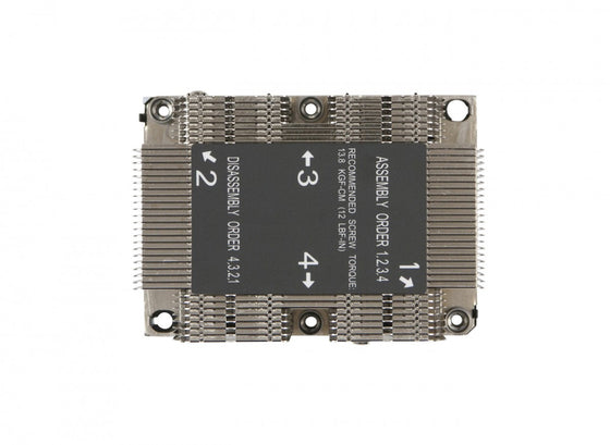 SUPERMICRO SNK-P0068PS - 2U PASSIVE CPU COOLING PROCESSOR HEATSINK - Refurbished