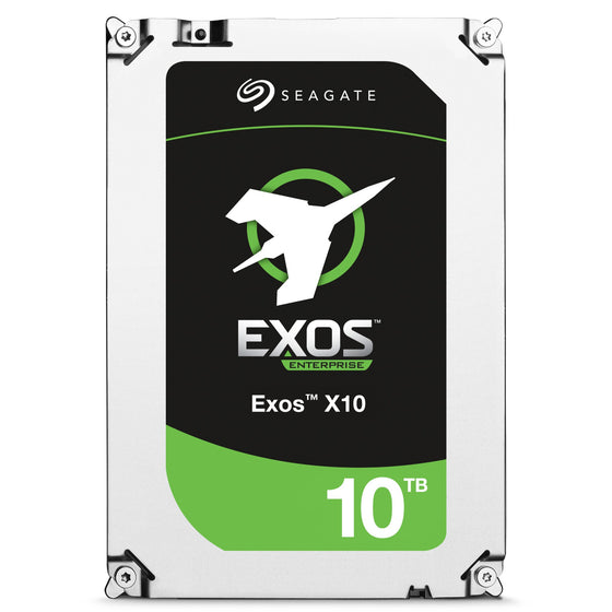 SEAGATE ST10000NM0086 - EXOS X10 10TB 7.2K 6G 3.5INCH SATA HDD - Refurbished