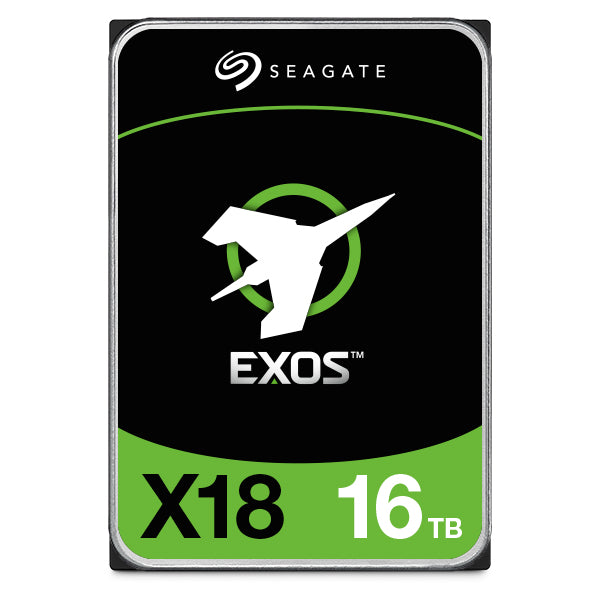 SEAGATE ST16000NM000J - EXOS X18 16TB 7.2K 6G 3.5INCH SATA HDD - Refurbished
