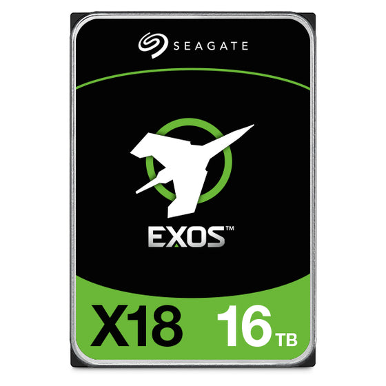SEAGATE ST16000NM000J - EXOS X18 16TB 7.2K 6G 3.5INCH SATA HDD - Refurbished