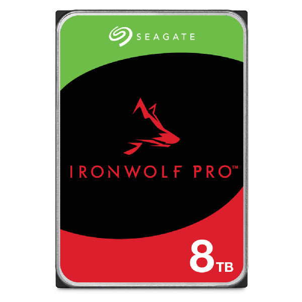 SEAGATE ST8000NT001 - IRONWOLF 8TB 7.2K 6G 3.5INCH SATA HDD - Refurbished