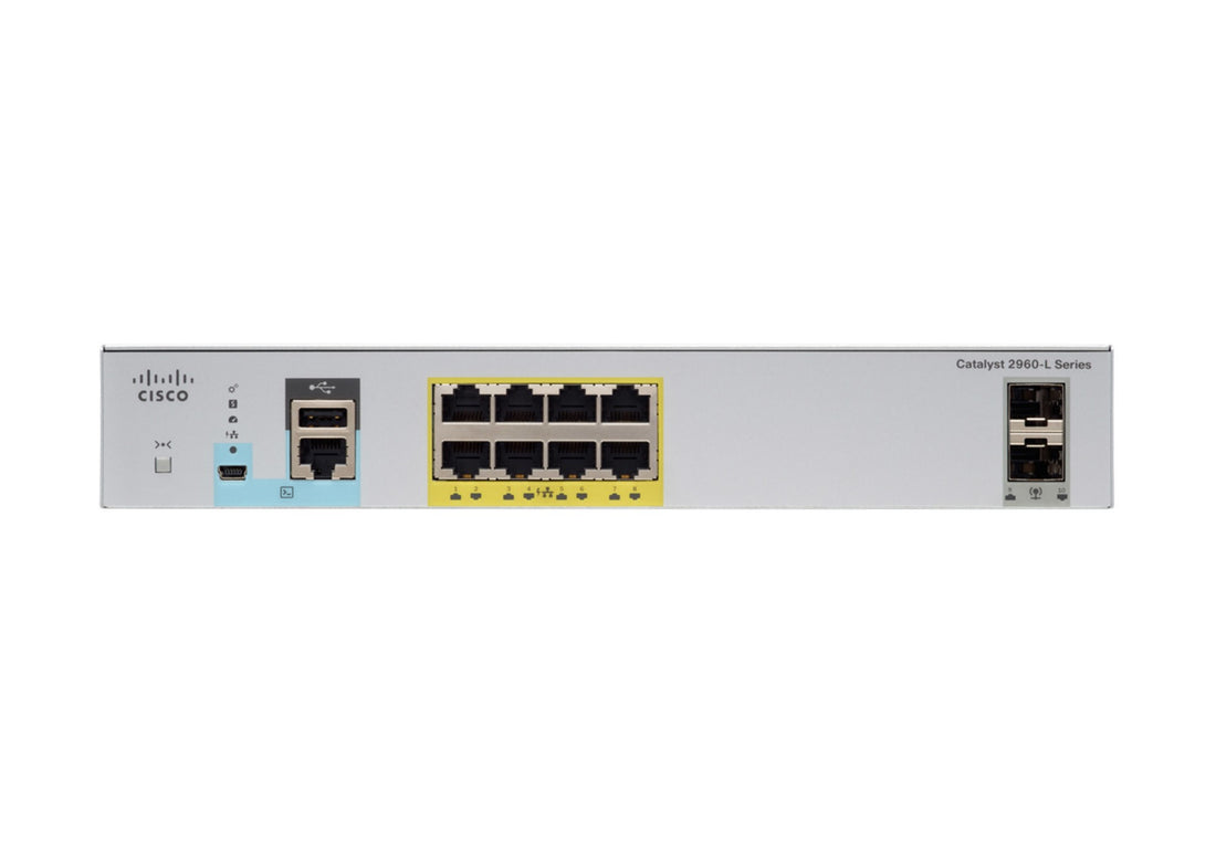 CISCO WS-C2960CX-8PC-L - CATALYST 2960-CX 8 PORT POE LAN BASE - Refurbished