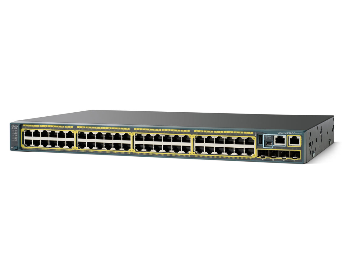 CISCO WS-C2960S-48TD-L - CATALYST 2960S 48 PORT SWITCH - Refurbished