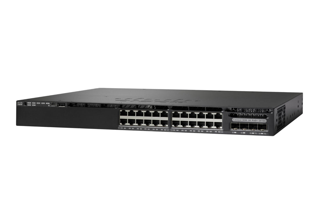 CISCO WS-C3650-24PS-L - Catalyst 3650 24 Port Poe 4X1G Uplink Lan Base - Refurbished