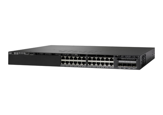 CISCO WS-C3650-24PS-L - Catalyst 3650 24 Port Poe 4X1G Uplink Lan Base - Refurbished