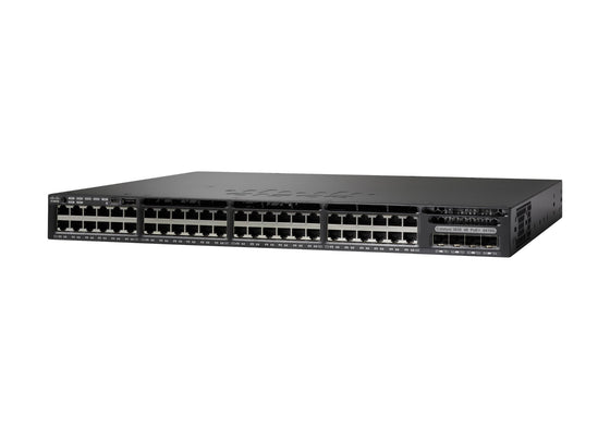 CISCO WS-C3650-48PS-S - CATALYST 3650 48 PORT POE 4X1G UPLINK IP BASE 1*PSU - Used