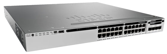 CISCO WS-C3850-24T-L - C3850 24*1GB Rj-45 L2 Switch - Refurbished